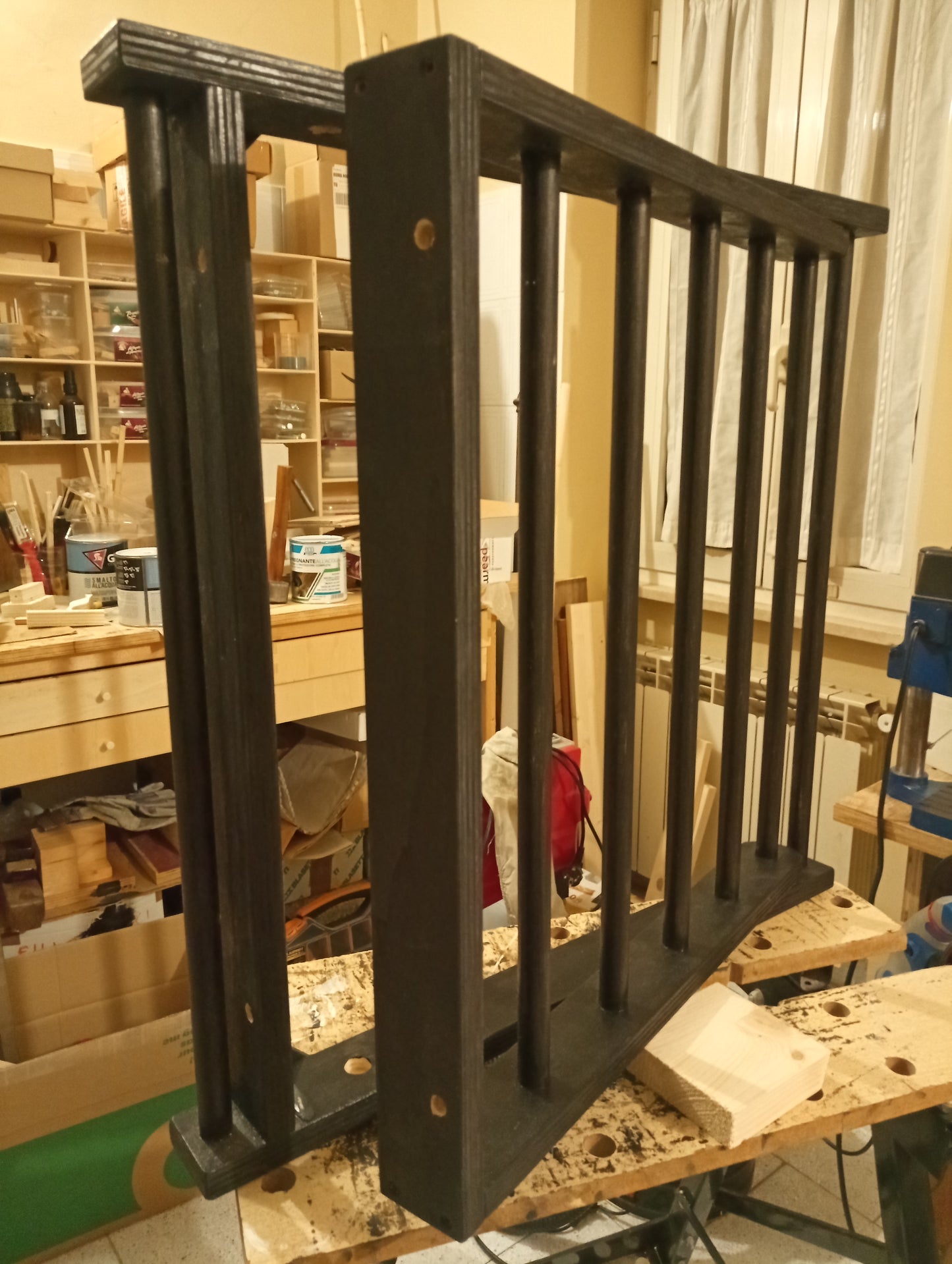 Portable Wooden Bondage Cage - Flat Pack Human Cage for Home Use