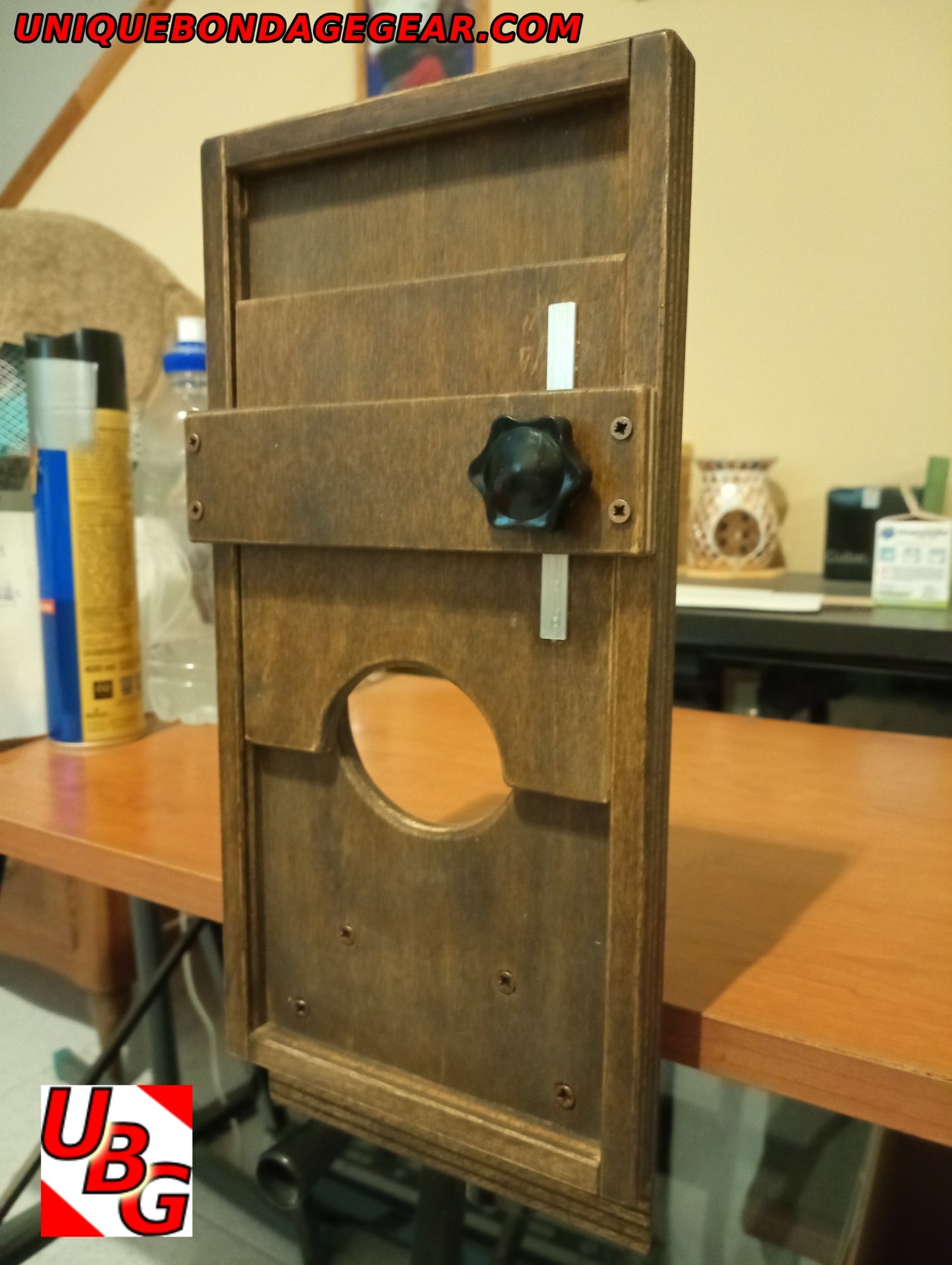 Wooden CBT Attachment with Quick-Lock Mechanism – Mountable on Benches or Stools, Handmade in Italy