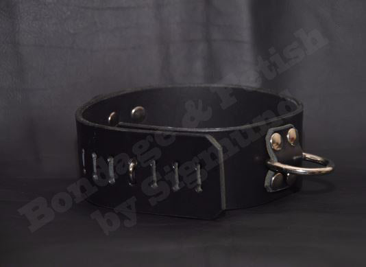 Wrists-to-Neck Bondage Harness with Lockable Collar and Wrist Restraints - BDSM