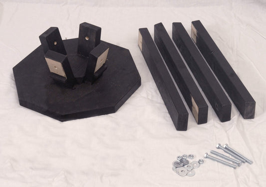 Octagon Wooden Bondage Stool | Demountable Furniture