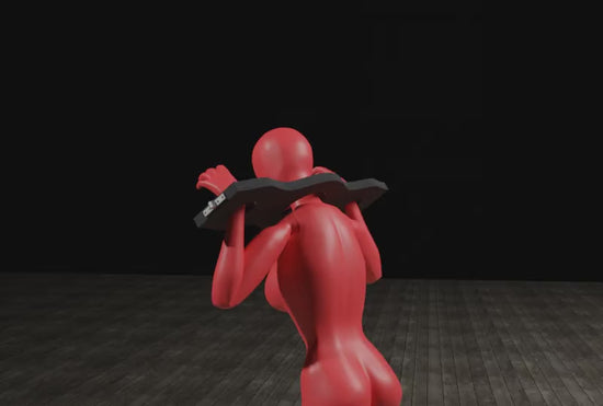 ergonomic bdsm stock for intense bondage play