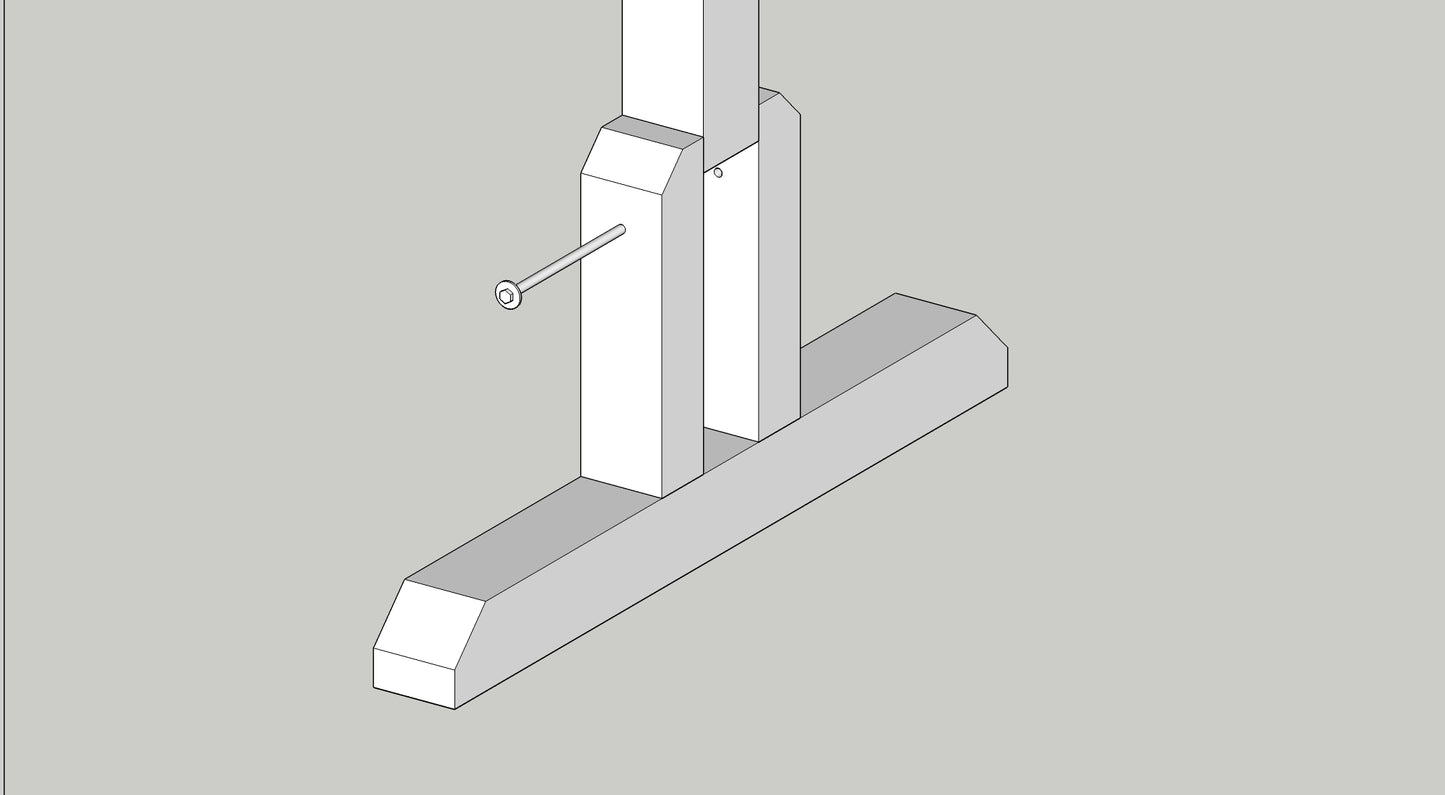 Freestanding Suspension Frame – Portable Wooden Bondage Rig
